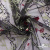 Сетка с вышивкой "Мадрид" 135 г/м2, 100% нейлон, ширина 130 см, Цвет 4/Черный - купить в Соликамске. Цена 980 руб.