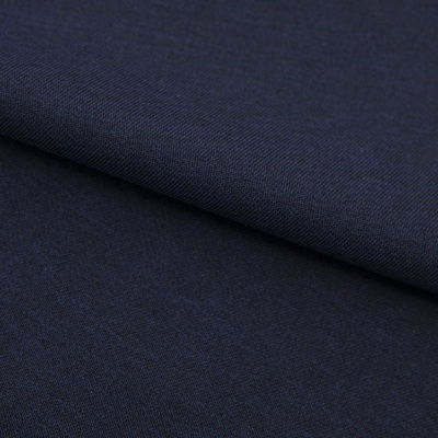 Ткань костюмная 26150 2009, 214 гр/м2, шир.150см, цвет т.синий - купить в Соликамске. Цена 358.58 руб.