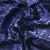 Сетка с пайетками №13, 188 гр/м2, шир.140см, цвет синий - купить в Соликамске. Цена 433.60 руб.