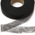 Прокладочная лента (паутинка) DF23, шир. 15 мм (боб. 100 м), цвет чёрный - купить в Соликамске. Цена: 1.13 руб.