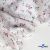 Ткань Муслин принт, 100% хлопок, 125 гр/м2, шир. 140 см, #2308 цв. 6 белый с цветком - купить в Соликамске. Цена 413.11 руб.