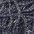 Шнурки #107-16, круглые 130 см, двухцветные цв.серый/чёрный - купить в Соликамске. Цена: 31.89 руб.