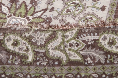 Ткань плательная "Rayon Printed" 67004-3, 75 гр/м2, шир.150см - купить в Соликамске. Цена 350.71 руб.