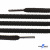 Шнурки #106-09, круглые 130 см, цв.чёрный - купить в Соликамске. Цена: 21.92 руб.