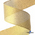 Лента металлизированная "ОмТекс", 50 мм/уп.22,8+/-0,5м, цв.- золото - купить в Соликамске. Цена: 151.24 руб.