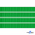 Репсовая лента 019, шир. 6 мм/уп. 50+/-1 м, цвет зелёный - купить в Соликамске. Цена: 87.54 руб.
