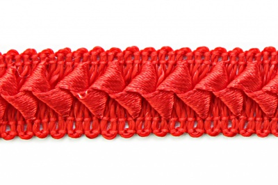 Тесьма декоративная "Самоса" 091, шир. 20 мм/уп. 33+/-1 м, цвет красный - купить в Соликамске. Цена: 301.35 руб.