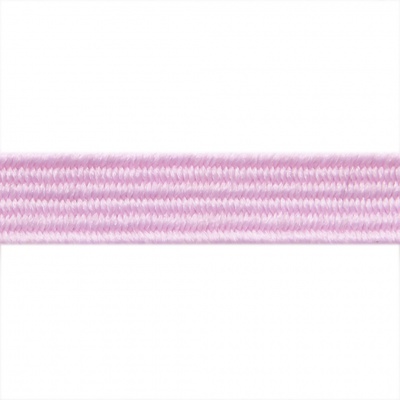 Резиновые нити с текстильным покрытием, шир. 6 мм ( упак.30 м/уп), цв.- 80-розовый - купить в Соликамске. Цена: 155.22 руб.