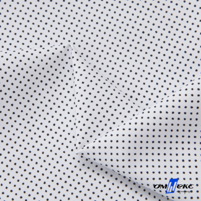 Ткань сорочечная Этна, 120 г/м2, 58% пэ,42% хл, (арт.112) принтованная, шир.150 см, горох - купить в Соликамске. Цена 359.88 руб.