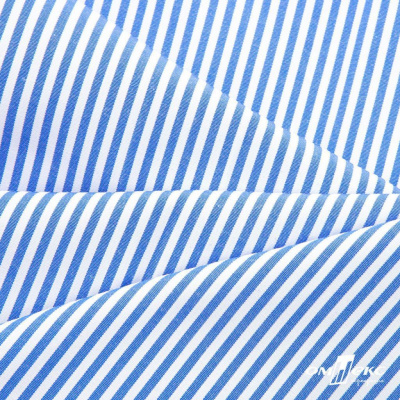 Ткань сорочечная Полоска Кенди, 115 г/м2, 58% пэ,42% хл, шир.150 см, цв.3-синий, (арт.110) - купить в Соликамске. Цена 306.69 руб.