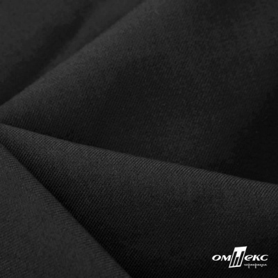 Ткань костюмная Зара, 92%P 8%S, BLACK, 200 г/м2, шир.150 см - купить в Соликамске. Цена 325.28 руб.
