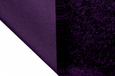 Бархат стрейч, 240 гр/м2, шир.160см, (2,4 м/кг), цвет 27/фиолет - купить в Соликамске. Цена 886.02 руб.