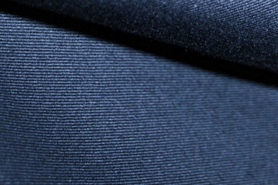 Ткань костюмная 8874/3, цвет темно-синий, 100% полиэфир - купить в Соликамске. Цена 433.60 руб.