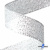 Лента металлизированная "ОмТекс", 25 мм/уп.22,8+/-0,5м, цв.- серебро - купить в Соликамске. Цена: 97.62 руб.