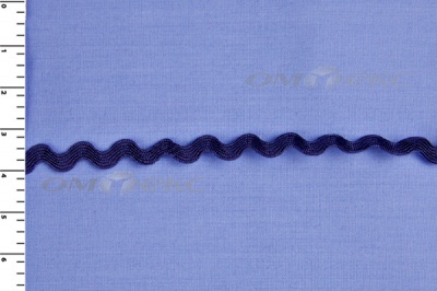 Тесьма плетеная "Вьюнчик"/т.синий - купить в Соликамске. Цена: 48.03 руб.