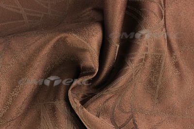 Портьерная ткань BARUNDI (290см) col.8 шоколад - купить в Соликамске. Цена 528.28 руб.