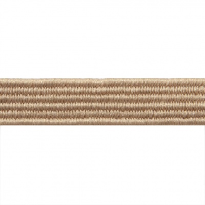 Резиновые нити с текстильным покрытием, шир. 6 мм ( упак.30 м/уп), цв.- 97-бежевый - купить в Соликамске. Цена: 152.05 руб.