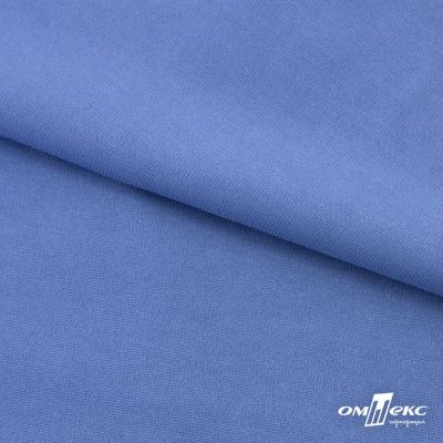 Трикотажное полотно Джерси Понте-де-Рома, 95% / 5%, 150 см, 290гм2, цв. серо-голубой, м - купить в Соликамске. Цена 297 руб.