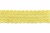 Тесьма кружевная 0621-1212А, шир. 45 мм/уп. 20+/-1 м, цвет 017-жёлтый - купить в Соликамске. Цена: 1 033.32 руб.