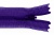 Молния потайная Т3 866, 20 см, капрон, цвет фиолетовый - купить в Соликамске. Цена: 5.27 руб.