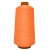 Нитки текстурированные некручёные 457, намот. 15 000 м, цвет оранжевый - купить в Соликамске. Цена: 204.10 руб.