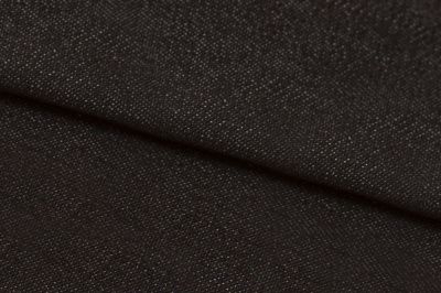 Ткань джинсовая №96, 160 гр/м2, шир.148см, цвет чёрный - купить в Соликамске. Цена 350.42 руб.