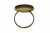 Заготовка для рукоделия металлическая фигурная для кольца 15мм - купить в Соликамске. Цена: 7.44 руб.