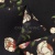 Плательная ткань "Фламенко" 3.1, 80 гр/м2, шир.150 см, принт растительный - купить в Соликамске. Цена 239.03 руб.