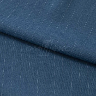 Костюмная ткань "Жаклин", 188 гр/м2, шир. 150 см, цвет серо-голубой - купить в Соликамске. Цена 426.49 руб.