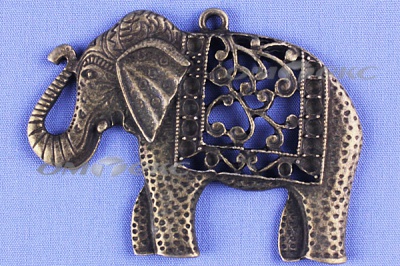 Декоративный элемент для творчества из металла "Слон"  - купить в Соликамске. Цена: 26.93 руб.