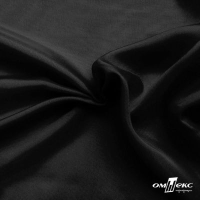 Ткань подкладочная Таффета 190Т, Middle, BLACK, 53 г/м2, шир.150 см   - купить в Соликамске. Цена 35.50 руб.