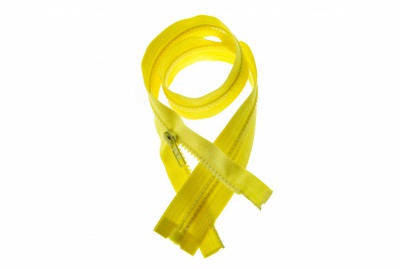 Тракторная молния Т5 131, 20 см, неразъёмная, цвет жёлтый - купить в Соликамске. Цена: 18.34 руб.