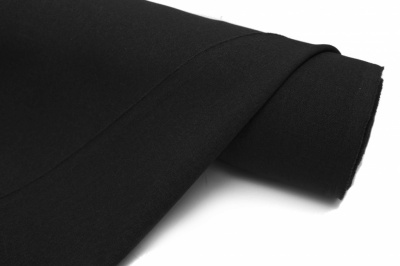 Ткань костюмная 25332 2031, 167 гр/м2, шир.150см, цвет чёрный - купить в Соликамске. Цена 339.33 руб.