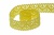Тесьма кружевная 0621-1059, шир. 20 мм/уп. 20+/-1 м, цвет 017-жёлтый - купить в Соликамске. Цена: 507.67 руб.
