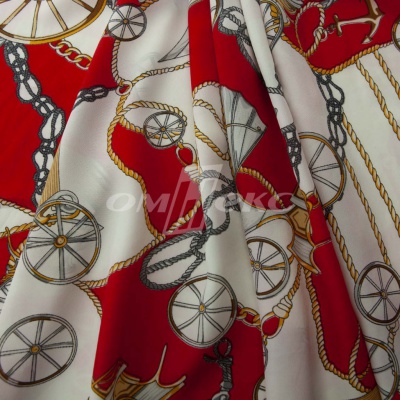 Плательная ткань "Фламенко" 13.1, 80 гр/м2, шир.150 см, принт этнический - купить в Соликамске. Цена 241.49 руб.