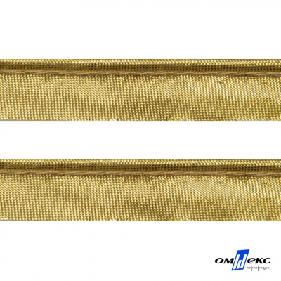 Кант атласный 136, шир. 12 мм (в упак. 65,8 м), цвет золото - купить в Соликамске. Цена: 433.08 руб.